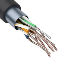 Кабель информационный FTP 4PR 24 AWG CAT5е (0,51медь) (305м/бухта) OUTDOOR REXANT