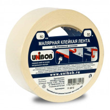 Лента малярная 50х50м. ( инд.упак.) 36шт/кор. UNIBOB K28139