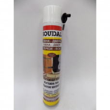 Пена SOUDAL жёлтая зима 750мл.(840гр.)