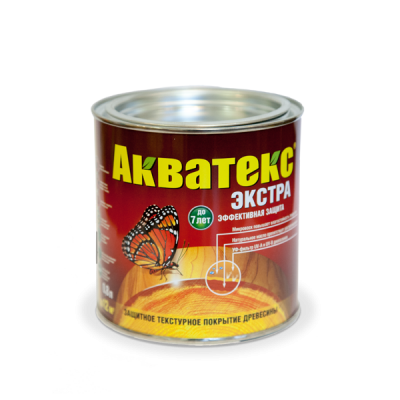 АКВАТЕКС- Экстра защит.текстурный состав (бесцветный) 0,8л.РОГНЕДА